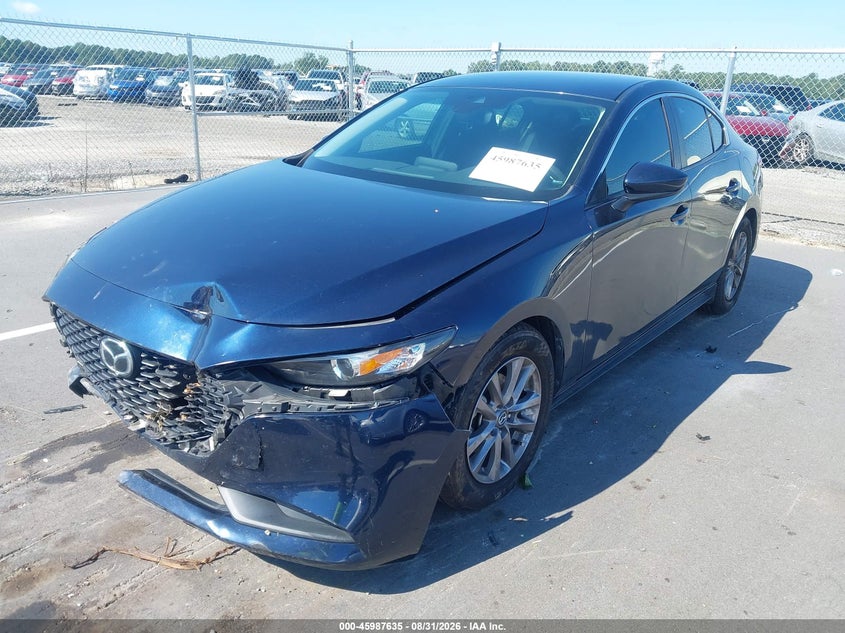 2022 Mazda 3, Front End, IAAI, VIN 3MZBPAAL3NM302225 — photo 2