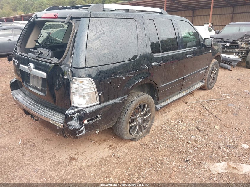 MERCURY MOUNTAINEER 2007 VIN 4M2EU38827UJ20420