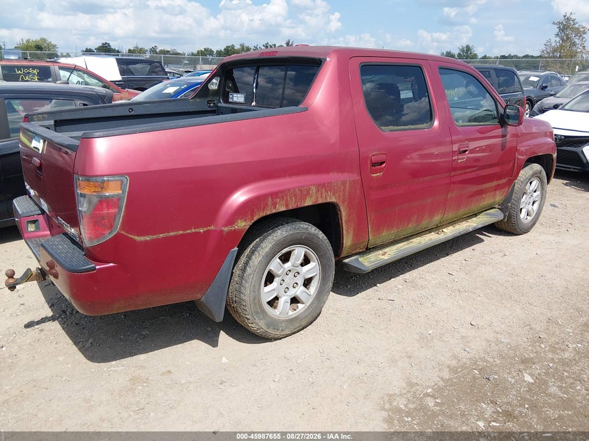 2006 HONDA RIDGELINE auction photo 4