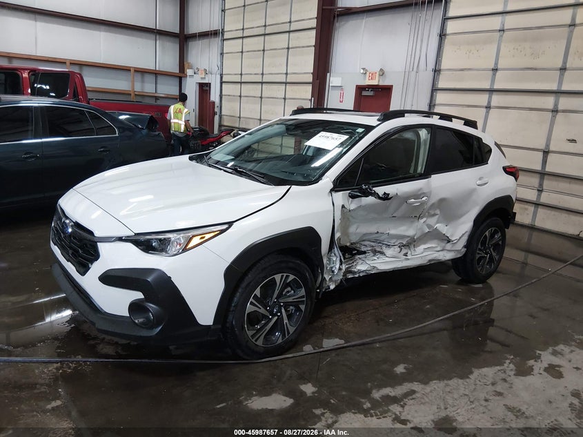 Vin: jf2guhdc0s8271586, lot: 46486930, subaru crosstrek premium 20252