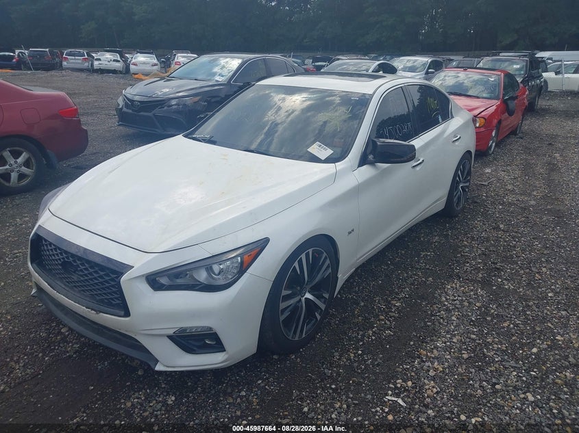 2020 INFINITI Q50 auction photo 2