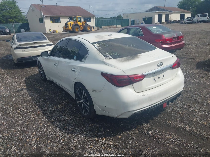 2020 INFINITI Q50 auction photo 3