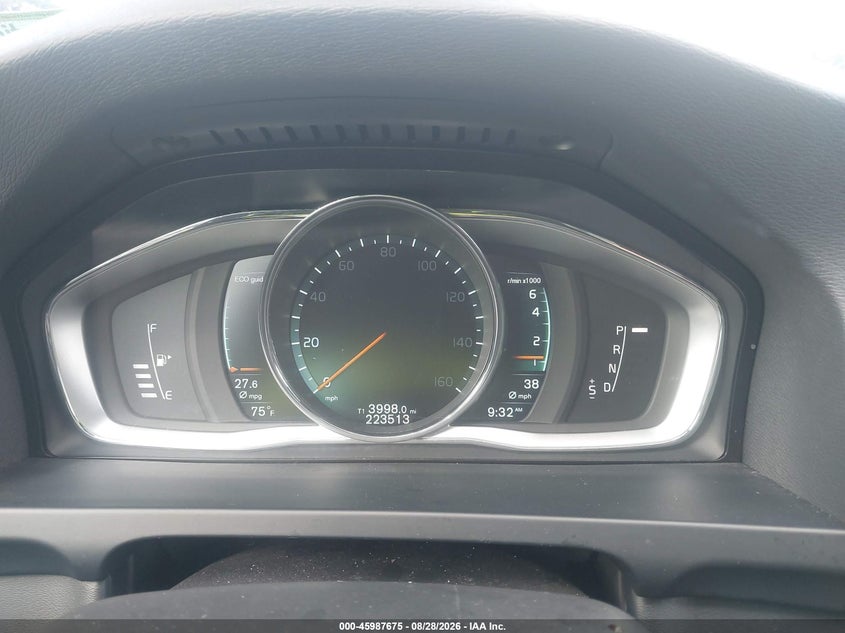 VOLVO V60 2016 VIN YV140MEK8G1291008