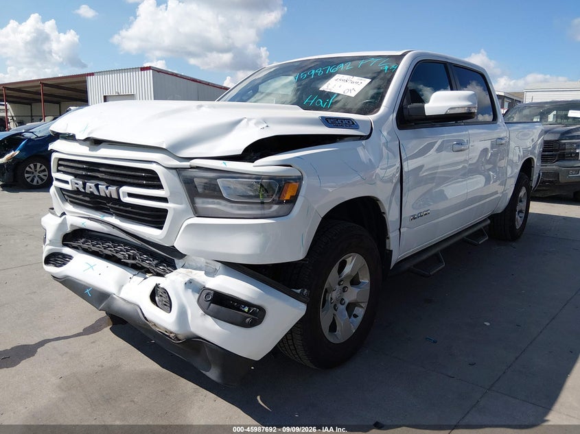 Vin: 1c6rreft3kn558367, lot: 46486965, ram 1500 big horn/lone star  4x2 5'7 box 20192