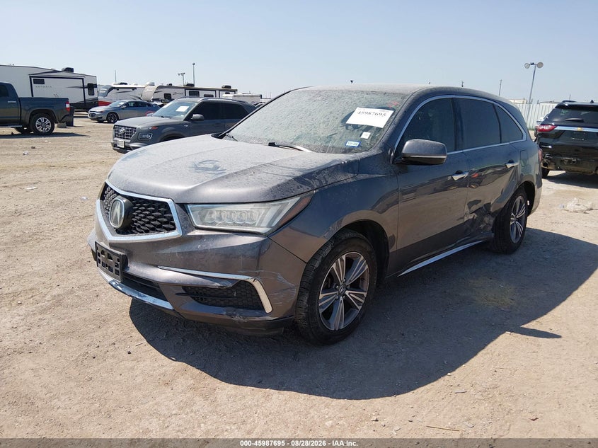 2020 Acura MDX, Left & Right Side, IAAI, VIN 5J8YD3H37LL015994 — photo 2