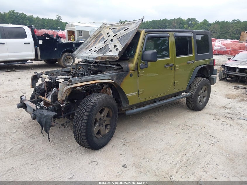 Vin: 1j4ba3h10al226862, lot: 46486978, jeep wrangler unlimited sport 20102