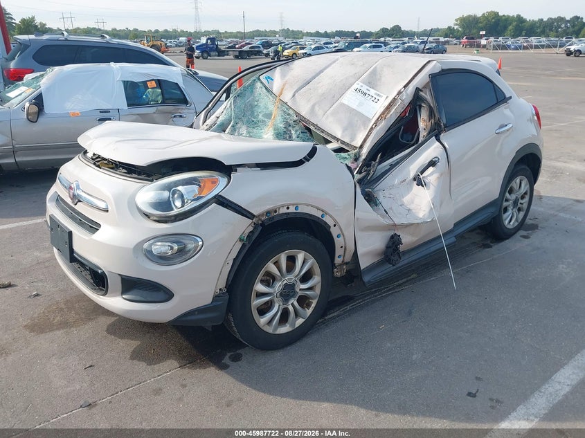 2016 Fiat 500X, Стихия, IAAI, VIN ZFBCFYBT6GP378412 — фото 2