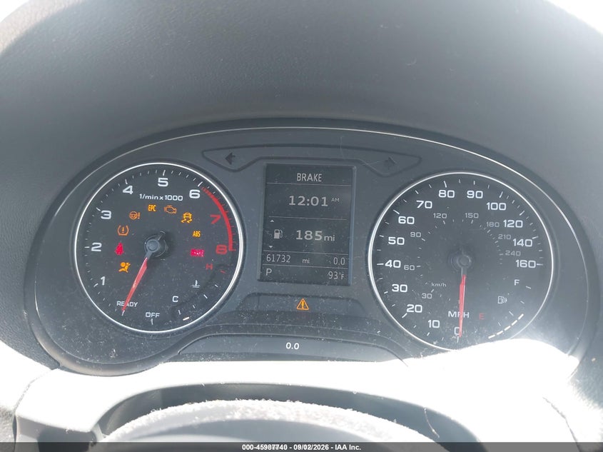 AUDI A3 2016 VIN WAUB8GFF0G1018621