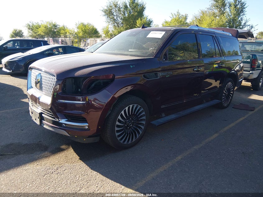 Vin: 5lmjj3tt7lel20828, lot: 46487024, lincoln navigator black label l 20202