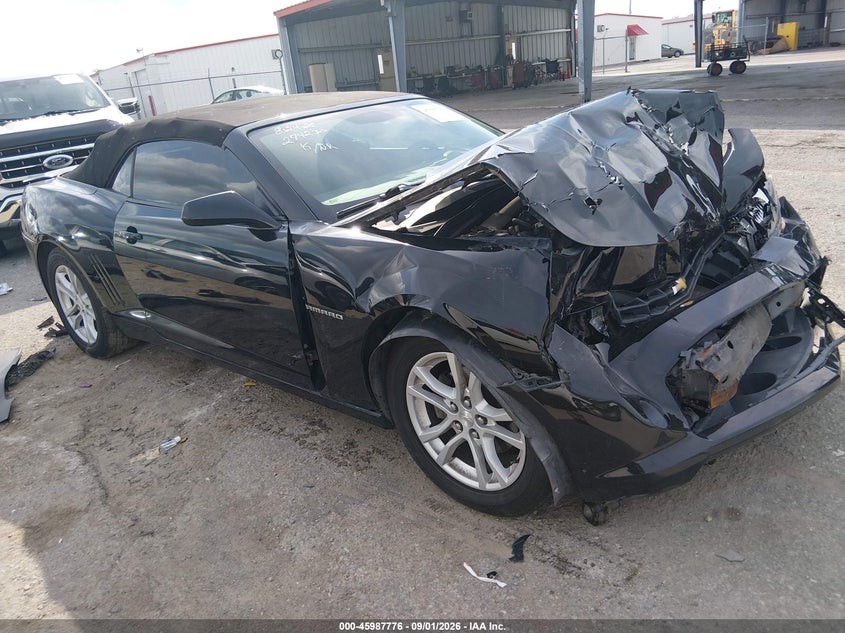 2015 Chevrolet Camaro 1Lt, Перёд, IAAI, VIN 2G1FD3D39F9274230
