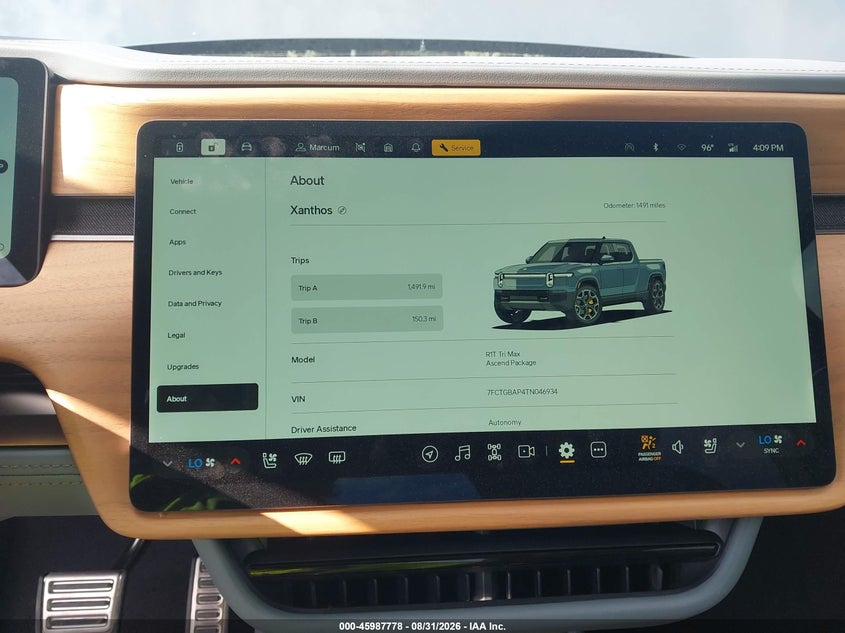 2026 RIVIAN R1T TRI MOTOR MAX PACK · Фото 19