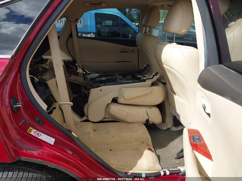 2010 LEXUS RX 450H auction photo 8