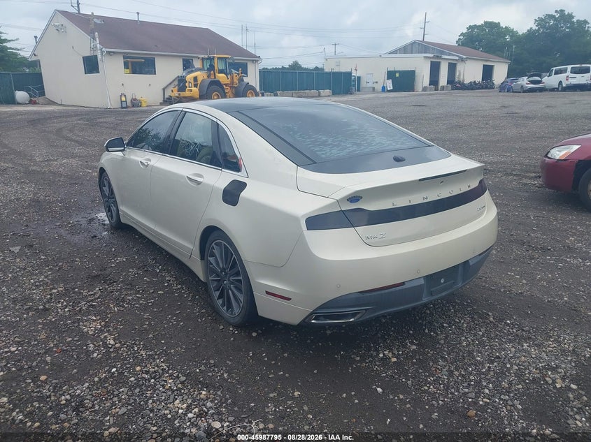 2015 LINCOLN MKZ auction photo 3
