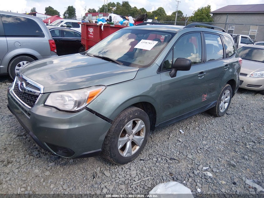 2016 Subaru Forester, Flood, IAAI, VIN JF2SJABC6GH518128 — photo 2