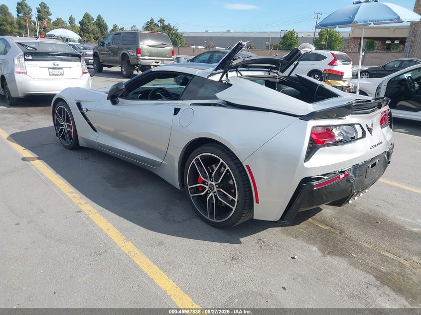CHEVROLET CORVETTE 2016 VIN 1G1YJ2D7XG5104018
