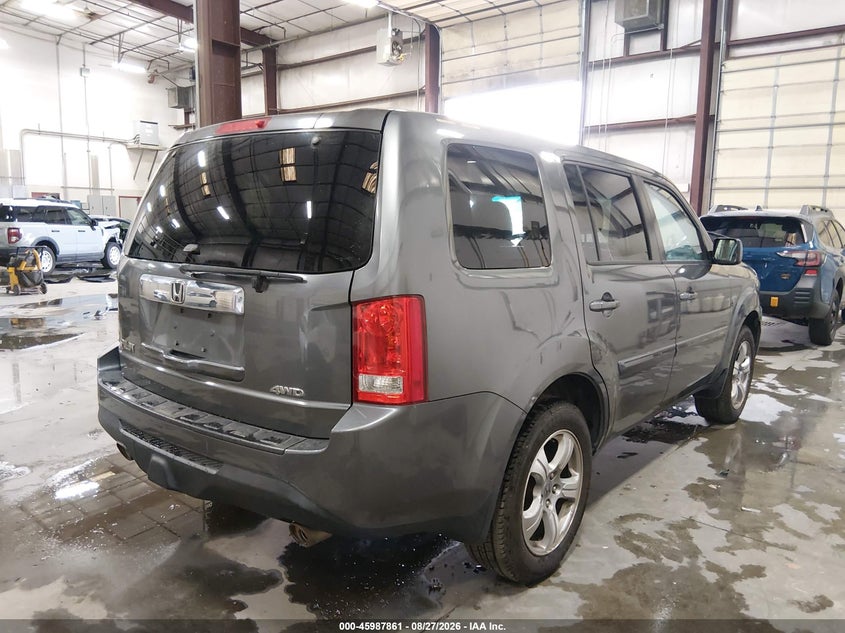 HONDA PILOT 2012 VIN 5FNYF4H45CB017933