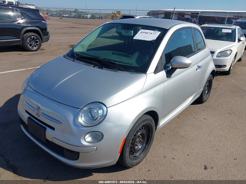 Vin: 3c3cffar3ct351668, lot: 46487152, fiat 500 pop 20122