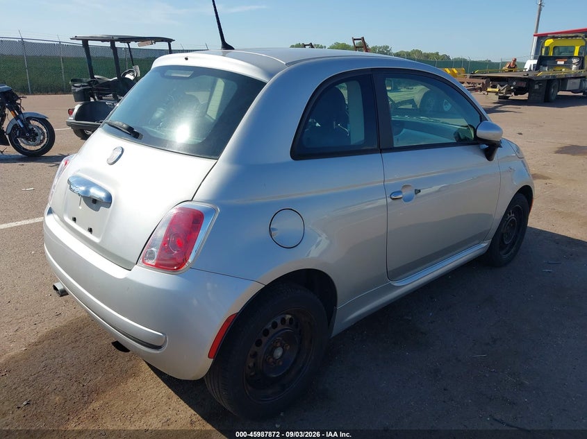 Vin: 3c3cffar3ct351668, lot: 46487152, fiat 500 pop 20124