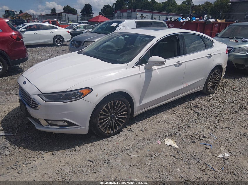 2018 Ford Fusion, Fresh Water, IAAI, VIN 3FA6P0D93JR212199 — photo 2