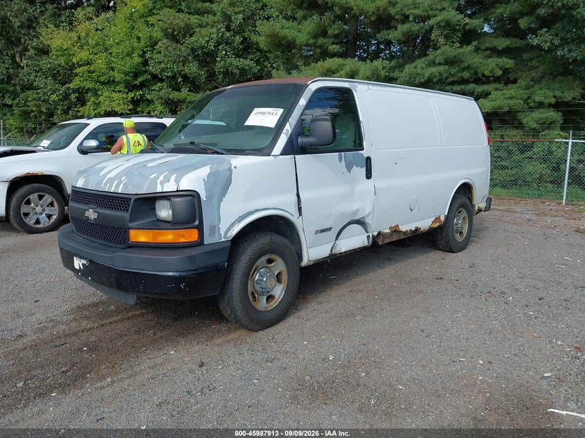 CHEVROLET EXPRESS 2005 VIN 1GCGG25U351172168