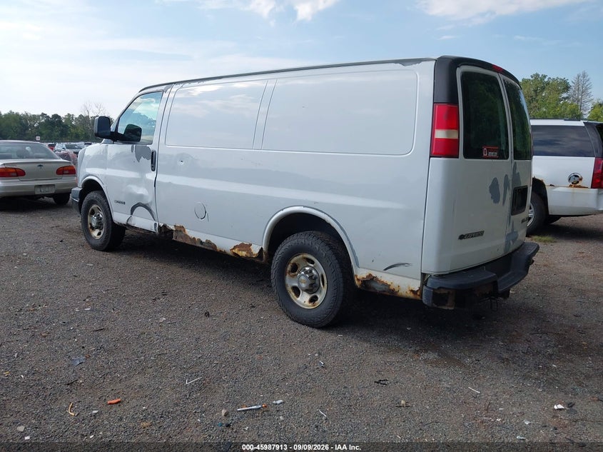 CHEVROLET EXPRESS 2005 VIN 1GCGG25U351172168