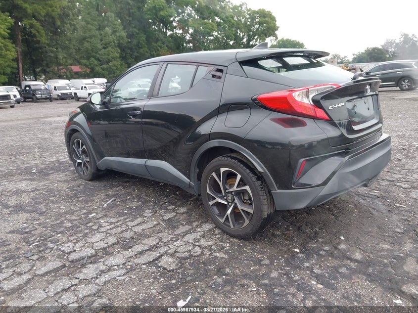 Vin: nmtkhmbx5jr027971, lot: 46487215, toyota c-hr xle 20183