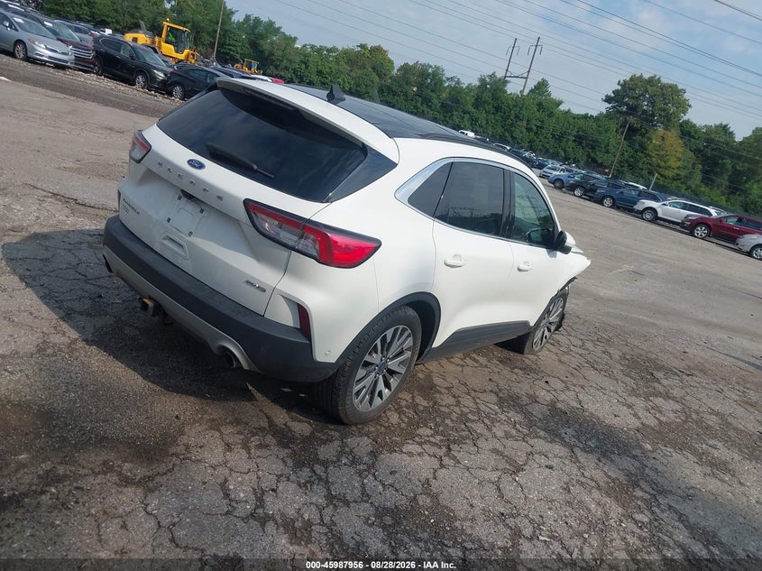 Vin: 1fmcu9j98luc73277, lot: 46487237, ford escape titanium 20204