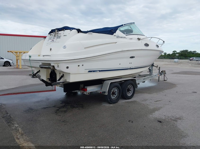 2008 SEA RAY 240 SUNDANCER auction photo 4