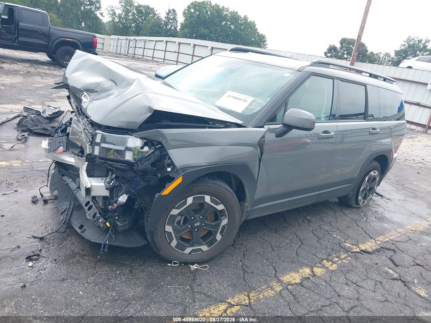 2025 Hyundai Santa Fe, Front End, IAAI, VIN 5NMP2DGL3SH096760 — photo 2