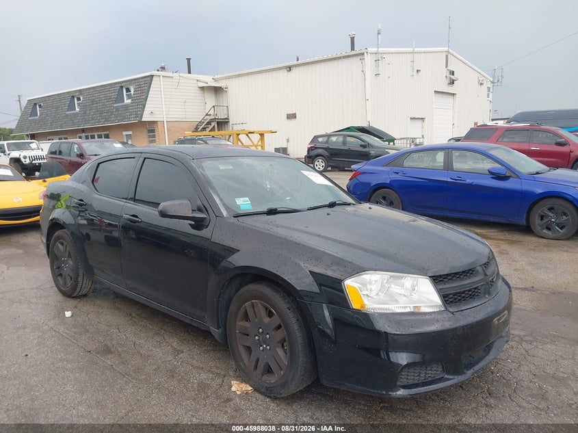 Vin: 1c3cdzab2en181087, lot: 46487319, dodge avenger se 2014 img_1