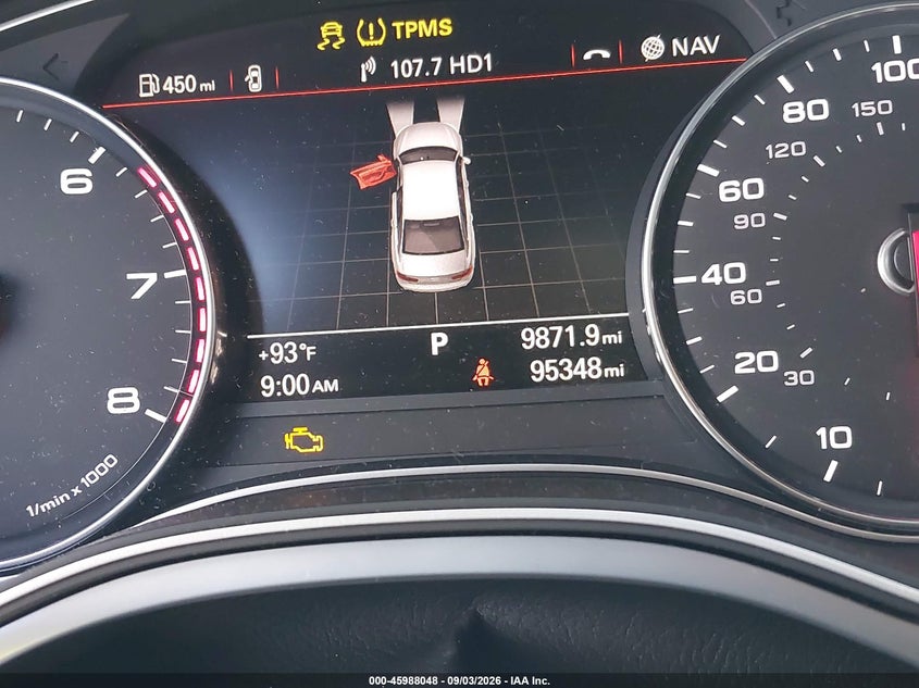 2015 AUDI A6 auction photo 7