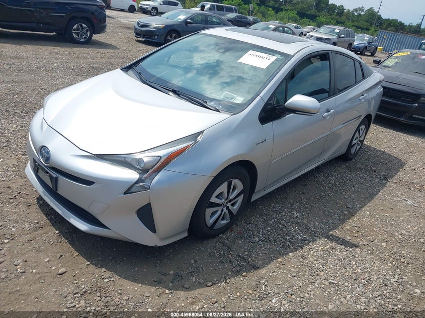 2017 TOYOTA PRIUS auction photo 2