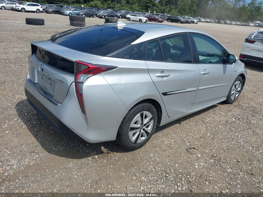 2017 TOYOTA PRIUS auction photo 4