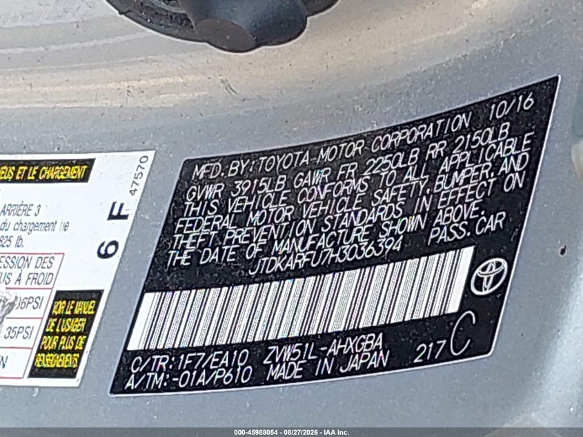 TOYOTA PRIUS - zdjęcie 9