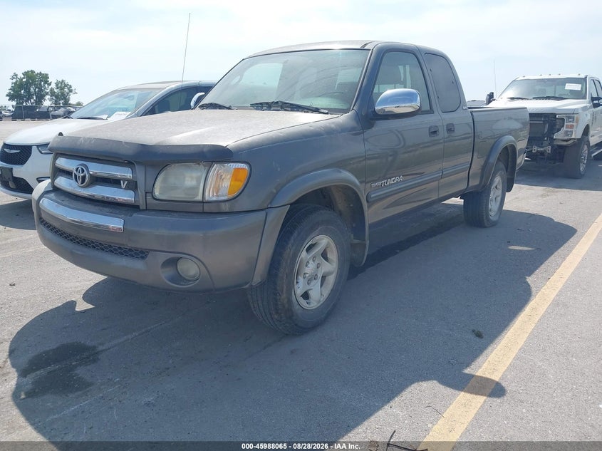 2003 Toyota Tundra, Звичайний знос, IAAI, VIN 5TBBT44143S391321 — фото 2