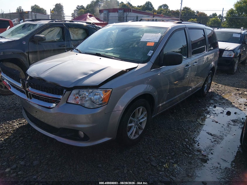 2018 Dodge Caravan, Front End, IAAI, VIN 2C4RDGCG7JR299474 — photo 2
