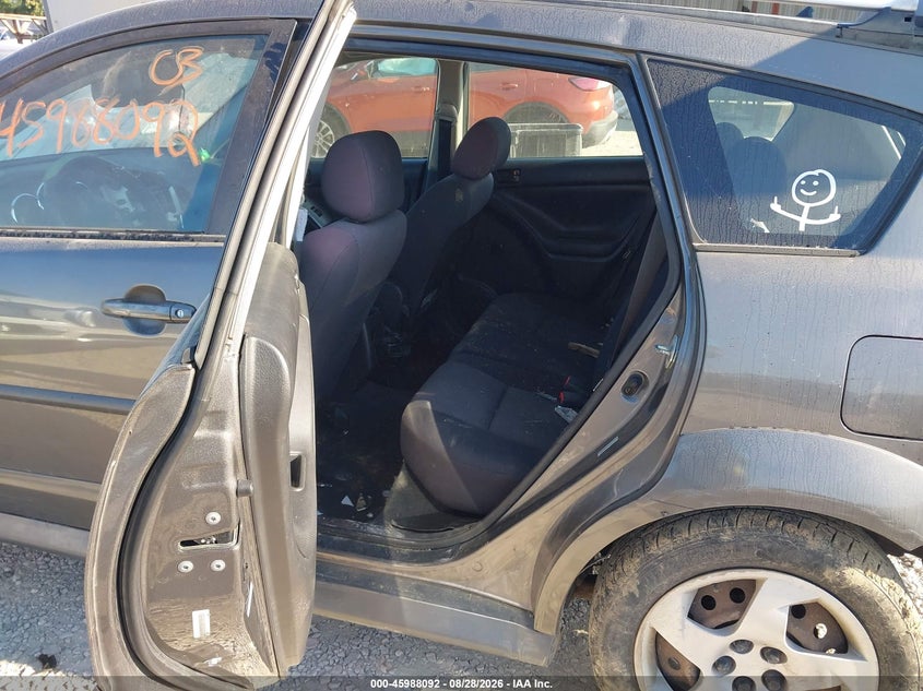 PONTIAC VIBE 2006 VIN 5Y2SL65816Z460760