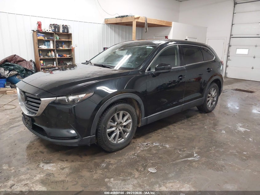 Vin: jm3tcbcy2k0326832, lot: 46487382, mazda cx-9 touring 20192