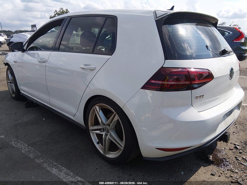 Vin: 3vw4t7au8fm095266, lot: 46487392, volkswagen golf gti 2.0t autobahn 4-door 20153