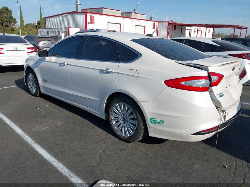 Vin: 3fa6p0su1er256263, lot: 46487395, ford fusion energi titanium 20143