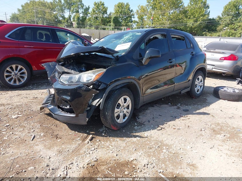 2017 Chevrolet Trax, All Over, IAAI, VIN 3GNCJKSB1HL187873 — photo 2