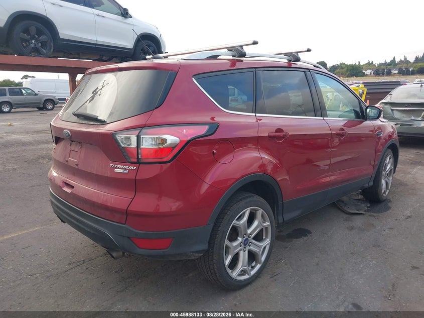 Vin: 1fmcu9j95hud80651, lot: 46487415, ford escape titanium 20174