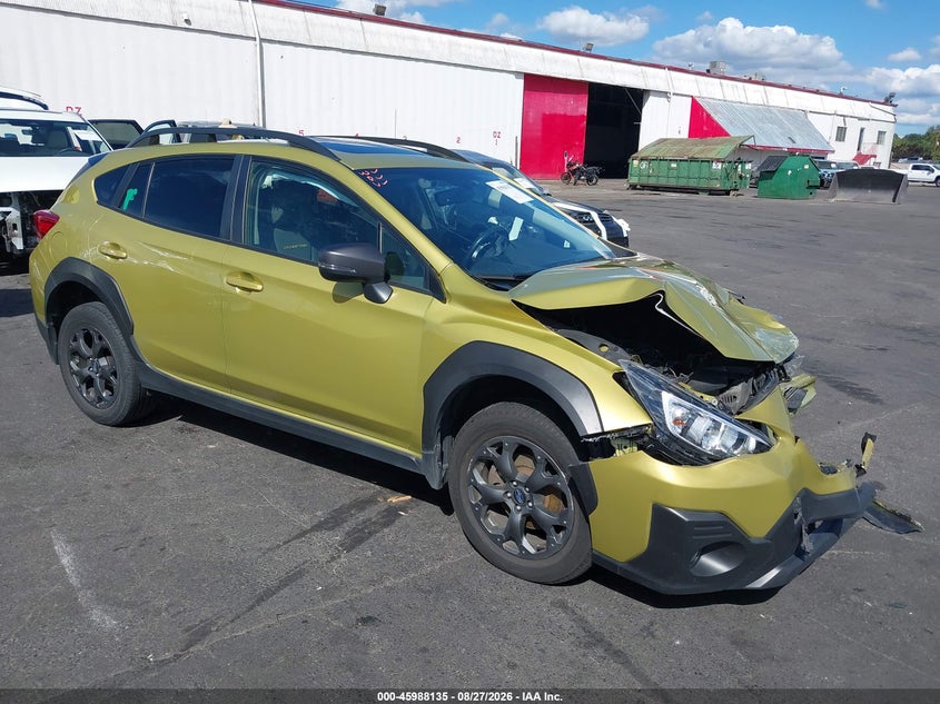 Vin: jf2gthsc6mh206878, lot: 46487418, subaru crosstrek sport 2021 img_1
