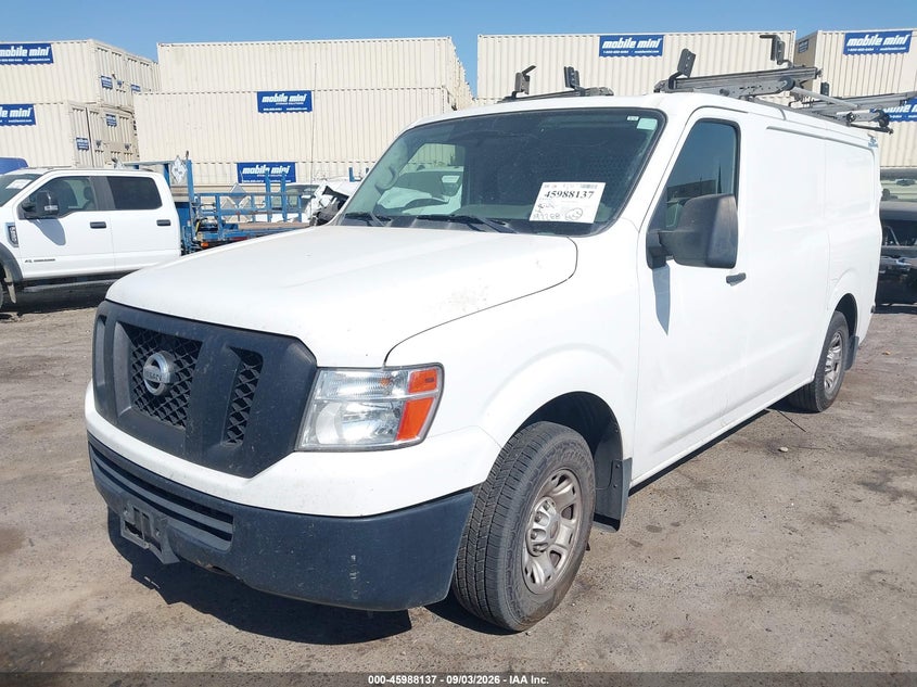 2019 Nissan NV, Звичайний знос, IAAI, VIN 1N6BF0KY7KN800503 — фото 2