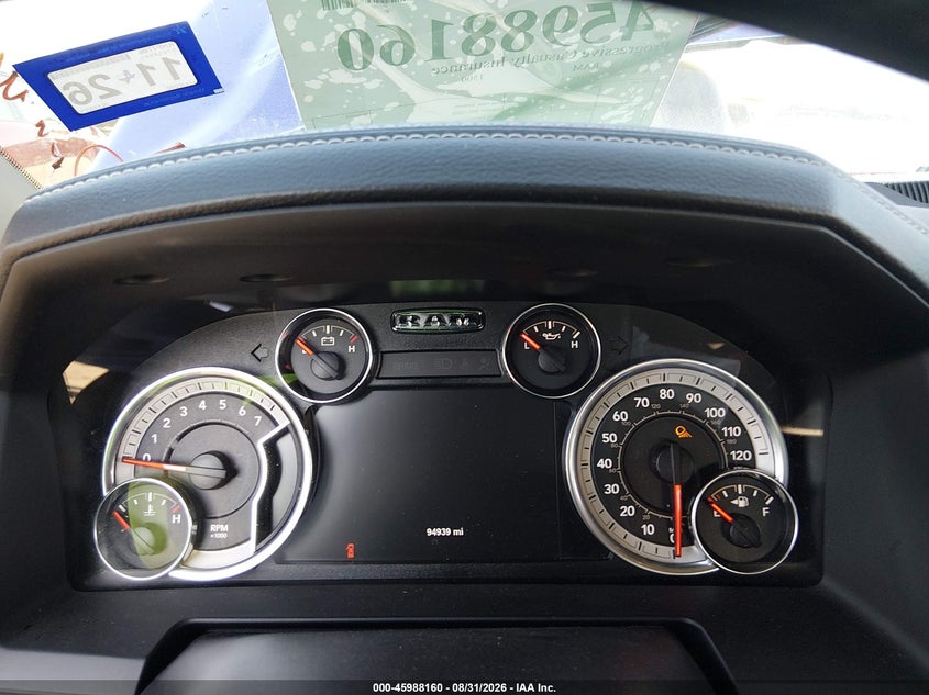 2018 RAM 1500 auction photo 7
