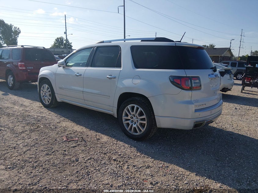 Vin: 1gkkvtkd2gj168923, lot: 46487463, gmc acadia denali 20163