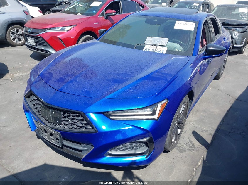 2021 Acura Tlx A-Spec Package, Interior Burn, IAAI, VIN 19UUB5F50MA003395 — фото 2
