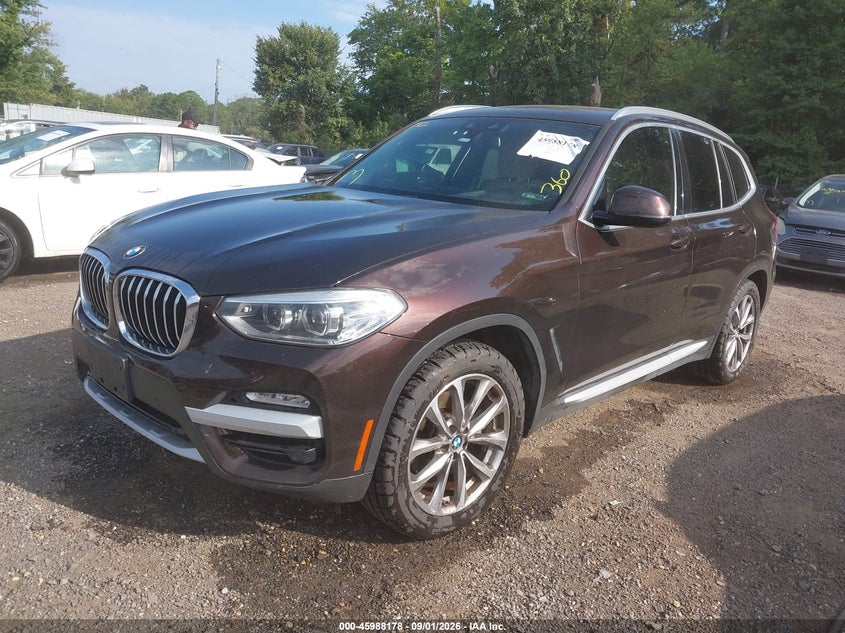 Vin: 5uxtr7c51klf33237, lot: 46487475, bmw x3 sdrive30i 20192