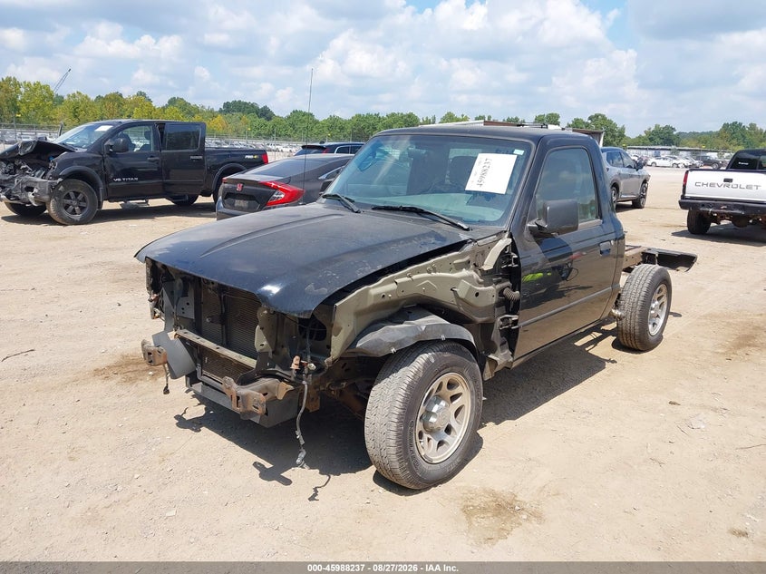 2010 Ford Ranger, Front & Rear, IAAI, VIN 1FTKR1AD0APA44319 — photo 2