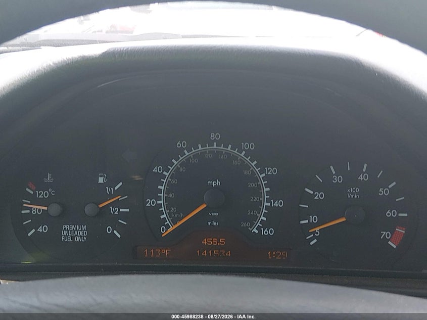 1996 MERCEDES-BENZ E auction photo 7
